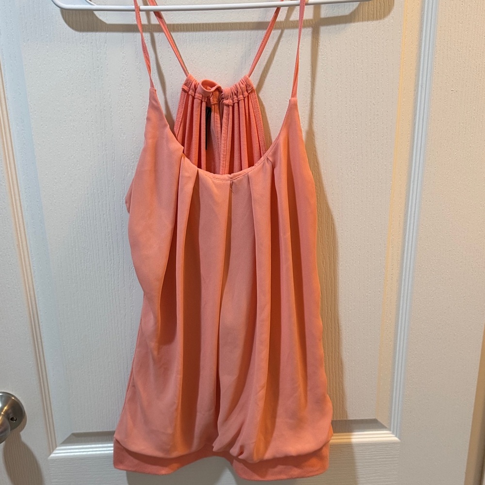 Maurices Coral Camisole with Pleated Design